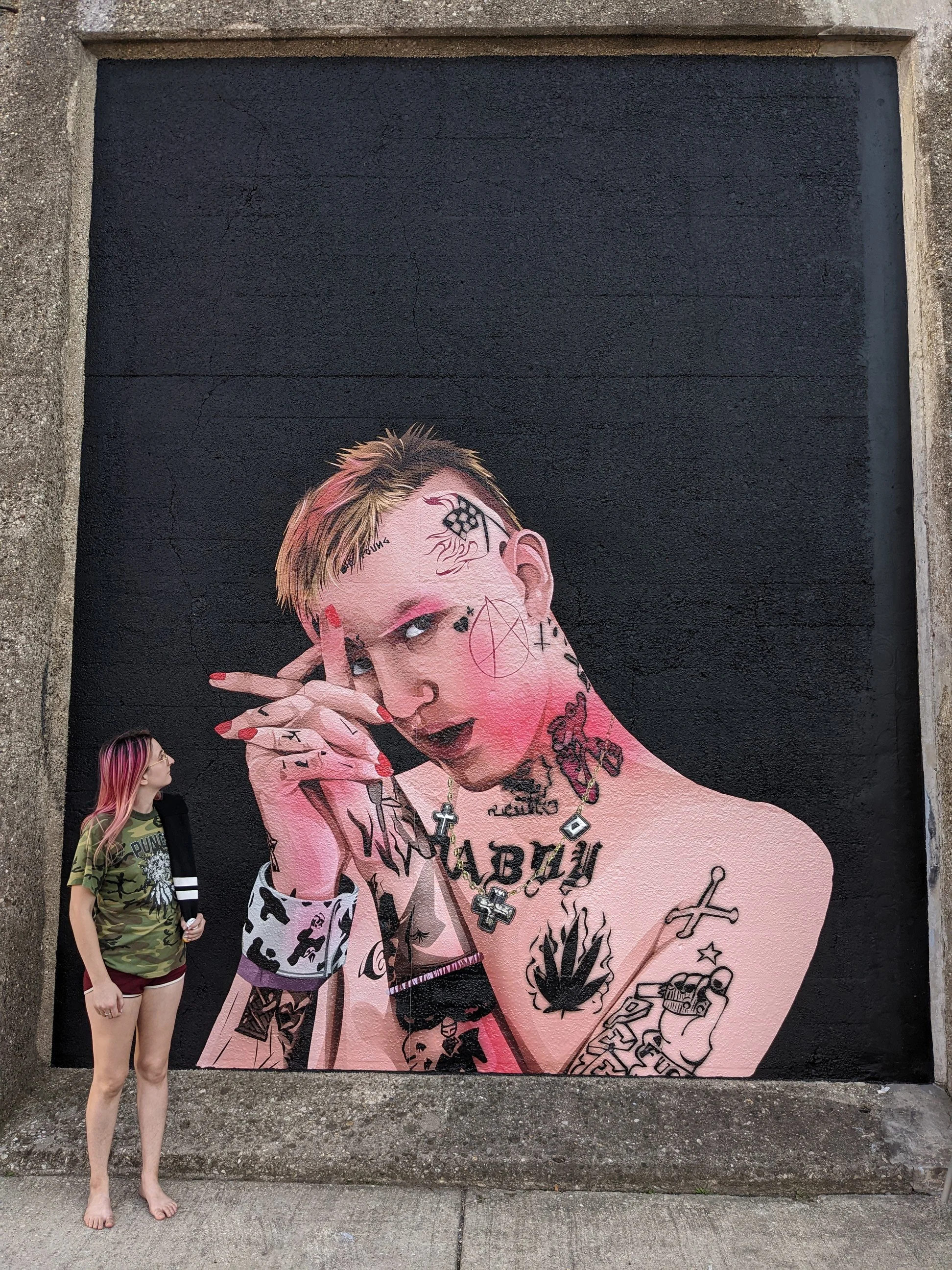 Lil Peep Mural