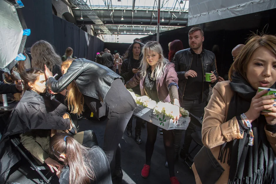 Erdem: Backstage LFW SS14