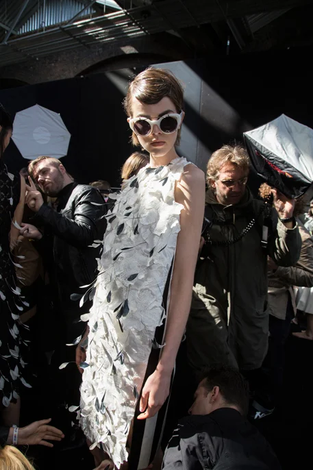 Erdem: Backstage LFW SS14