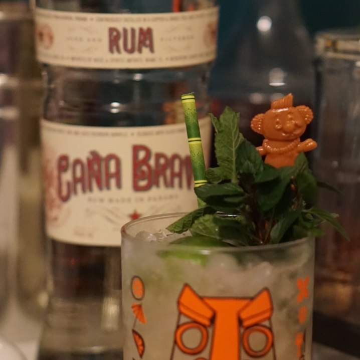 The Menehune and his juice.