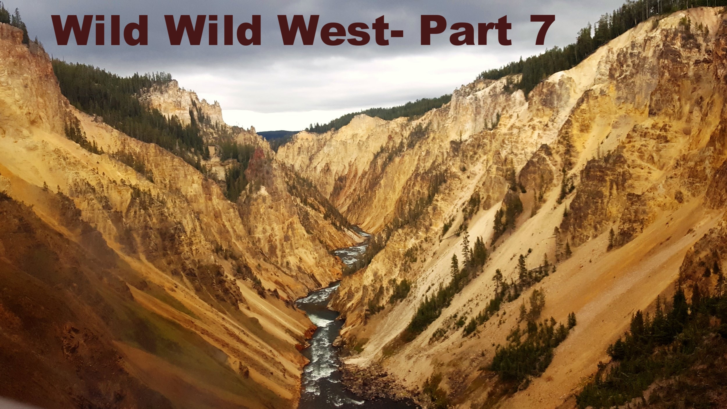 Yellowstone Canyon, Falls, & Yellowstone River