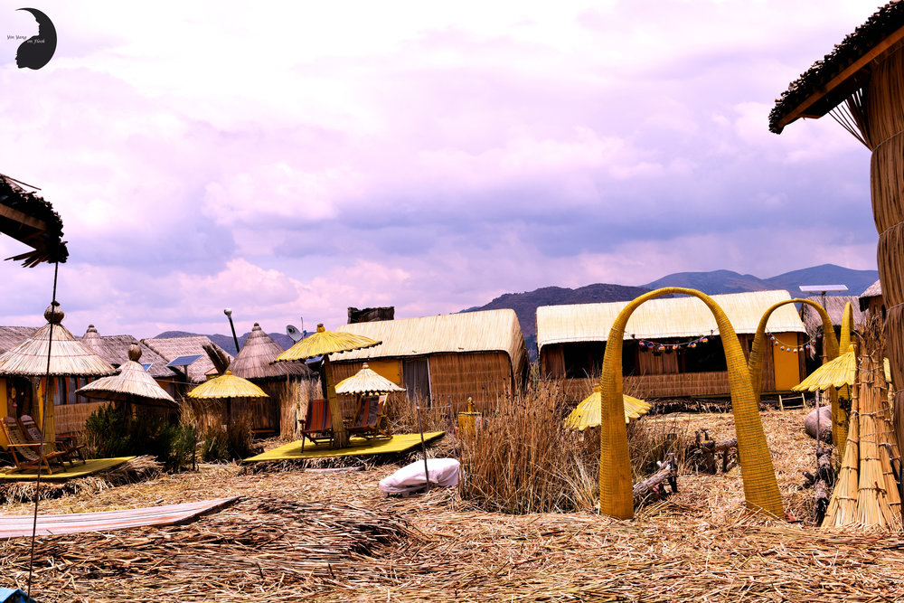 Floating Islands of Uros- Reed Cabins
