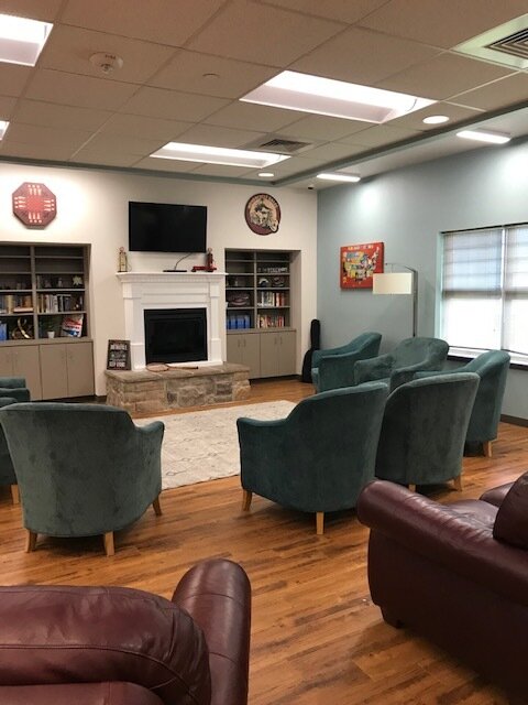 Men's living area