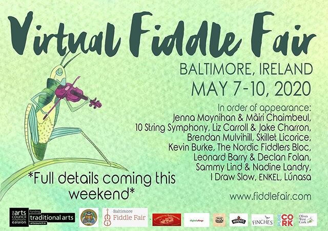 Next weekend folks!! Join us for the Virtual Baltimore FiddleFair
It will be showing home performances from all the acts including ourselves. And... we'll throw in a couple of new unreleased songs to boot