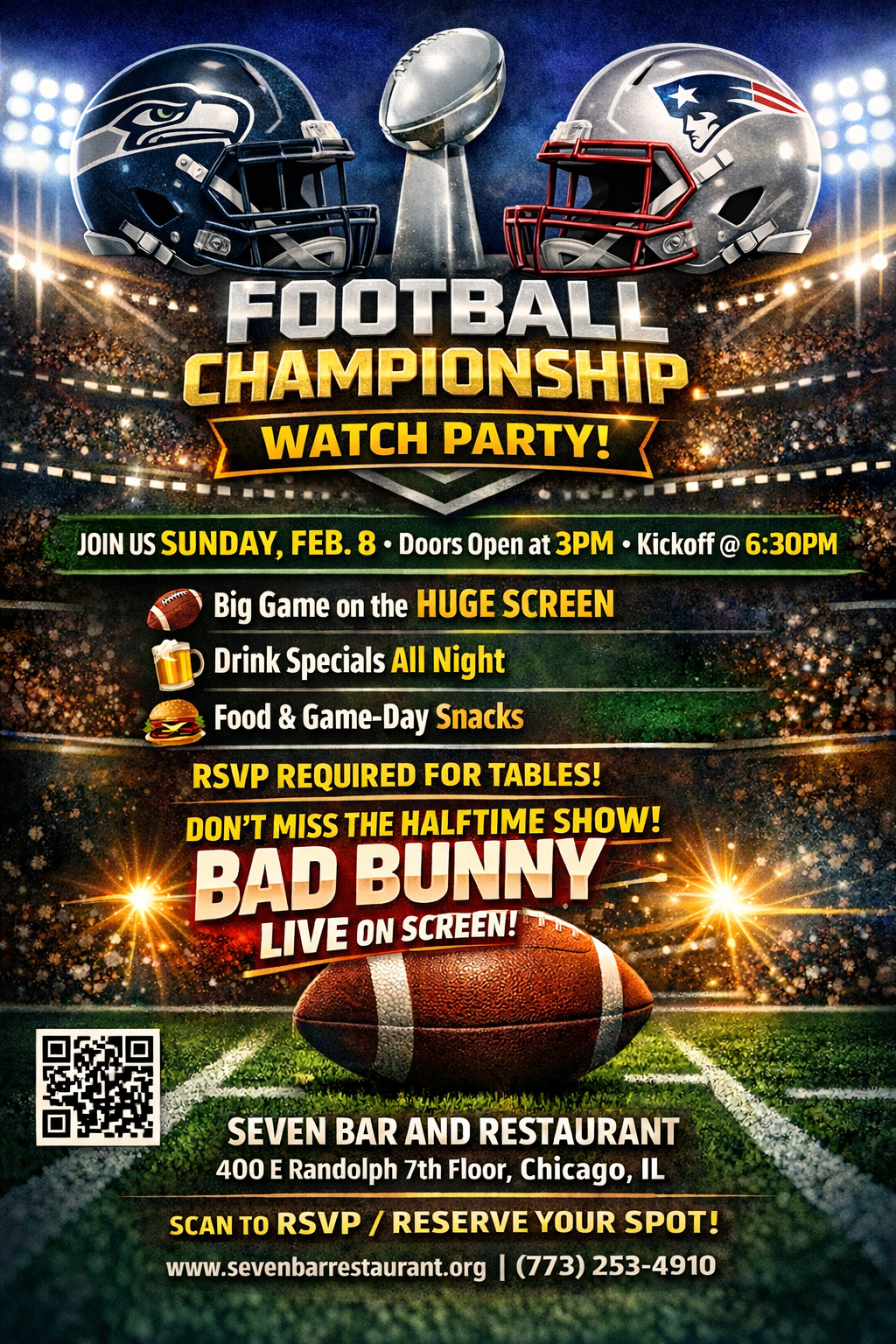 Football Championship Watch Party