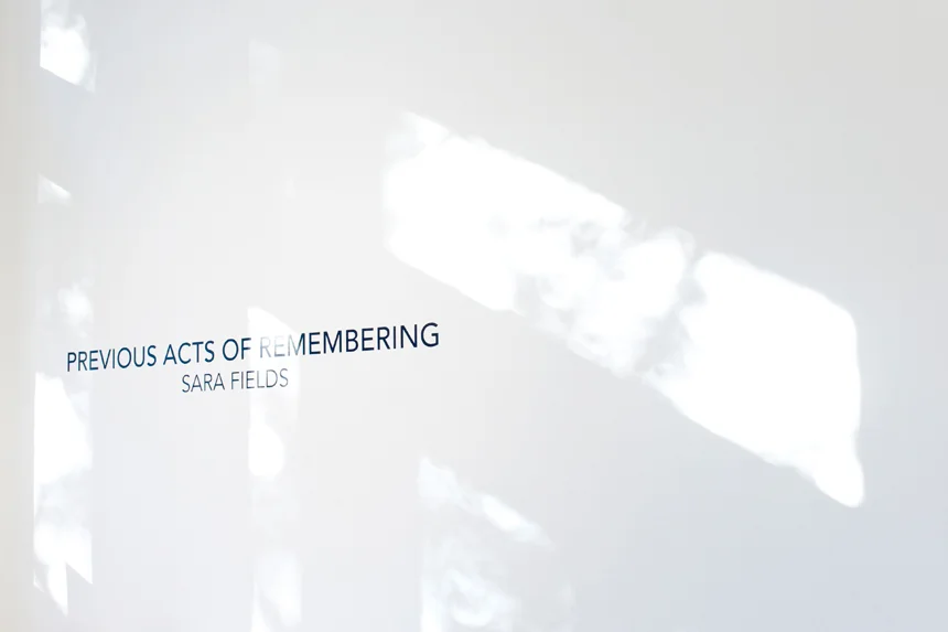 Previous Acts of Remembering