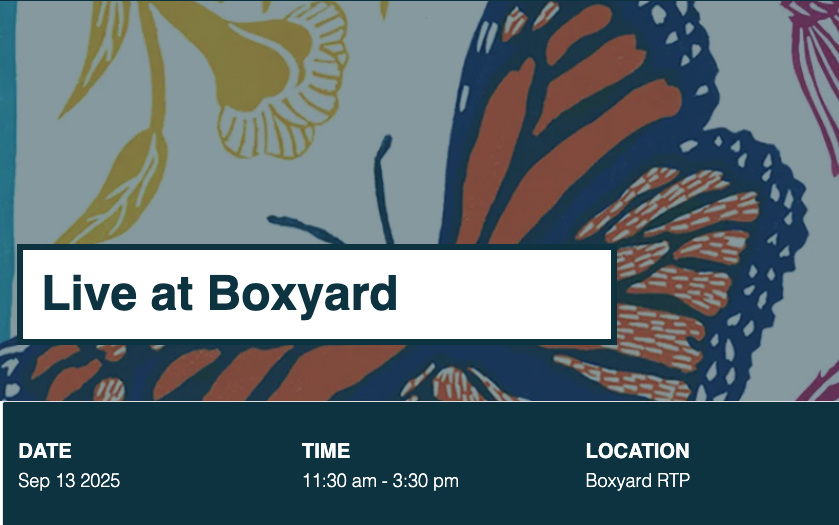 LIVE at BOXYARD