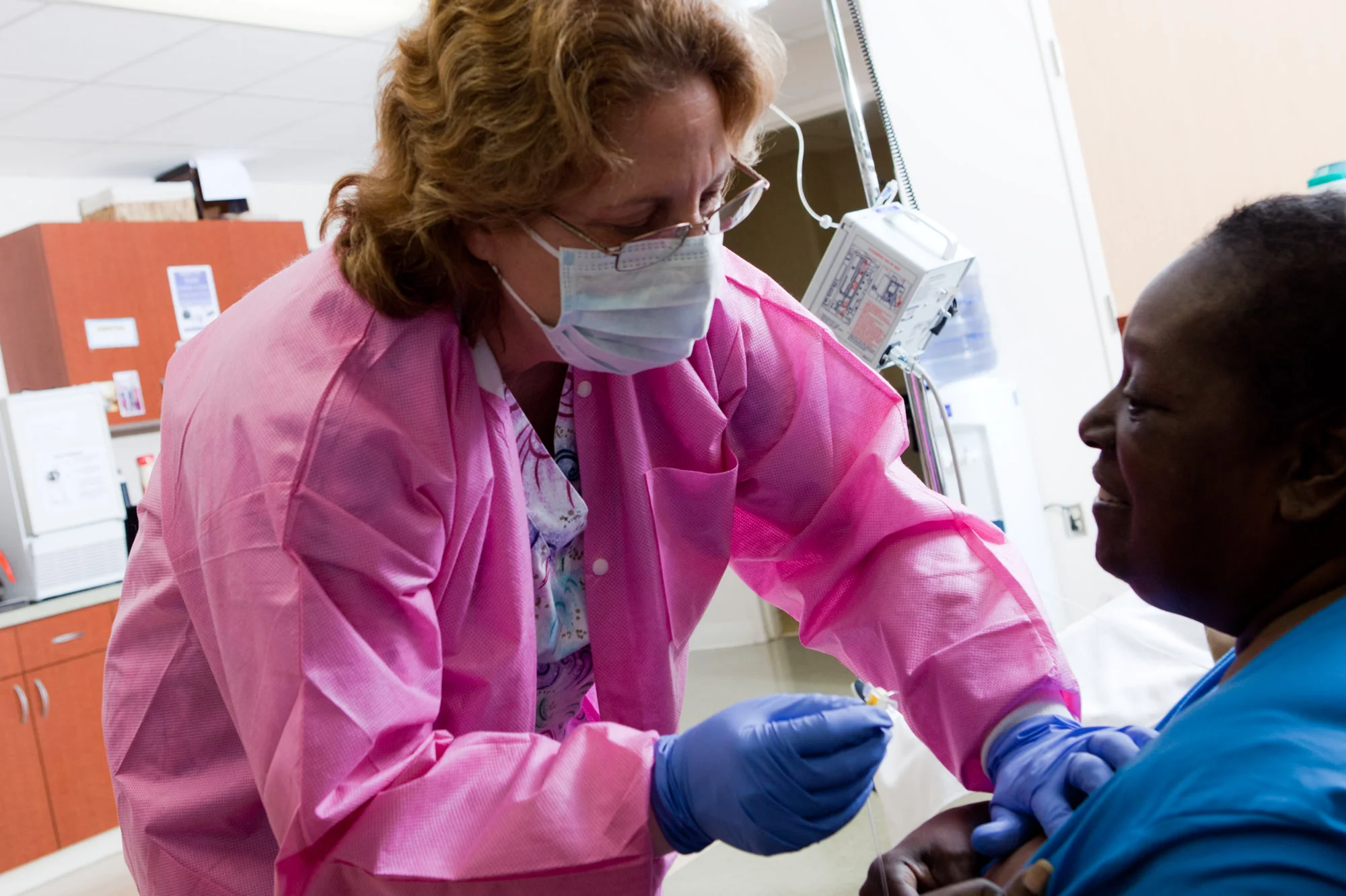 receive radiation at VOA