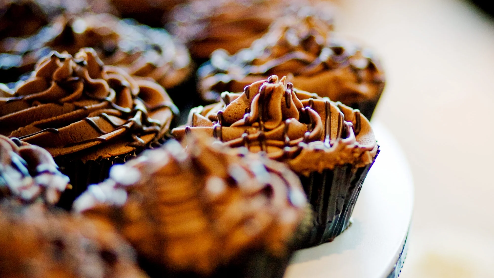 Cupcakes as the wedding cake