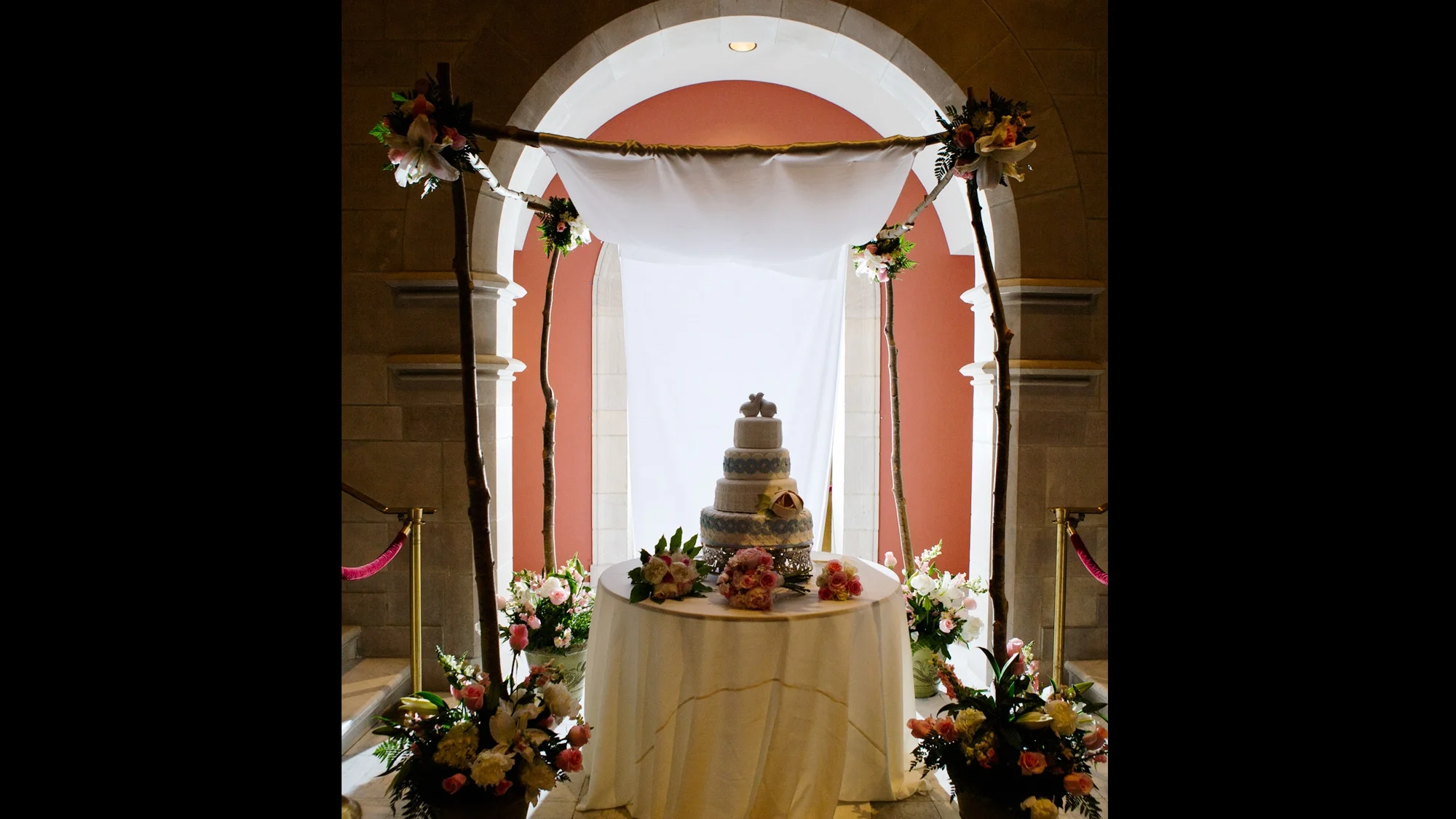 Chrysler Museum of Art, wedding cake photo