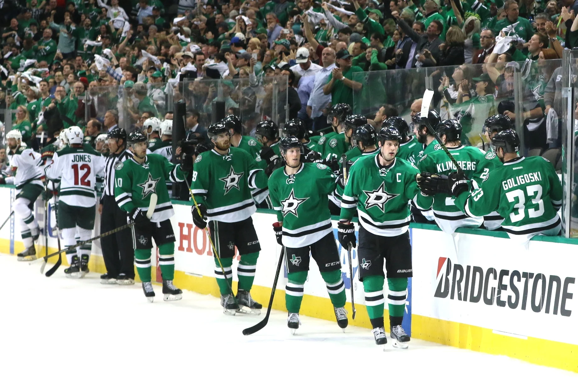 Jamie Benn Goal Celebration