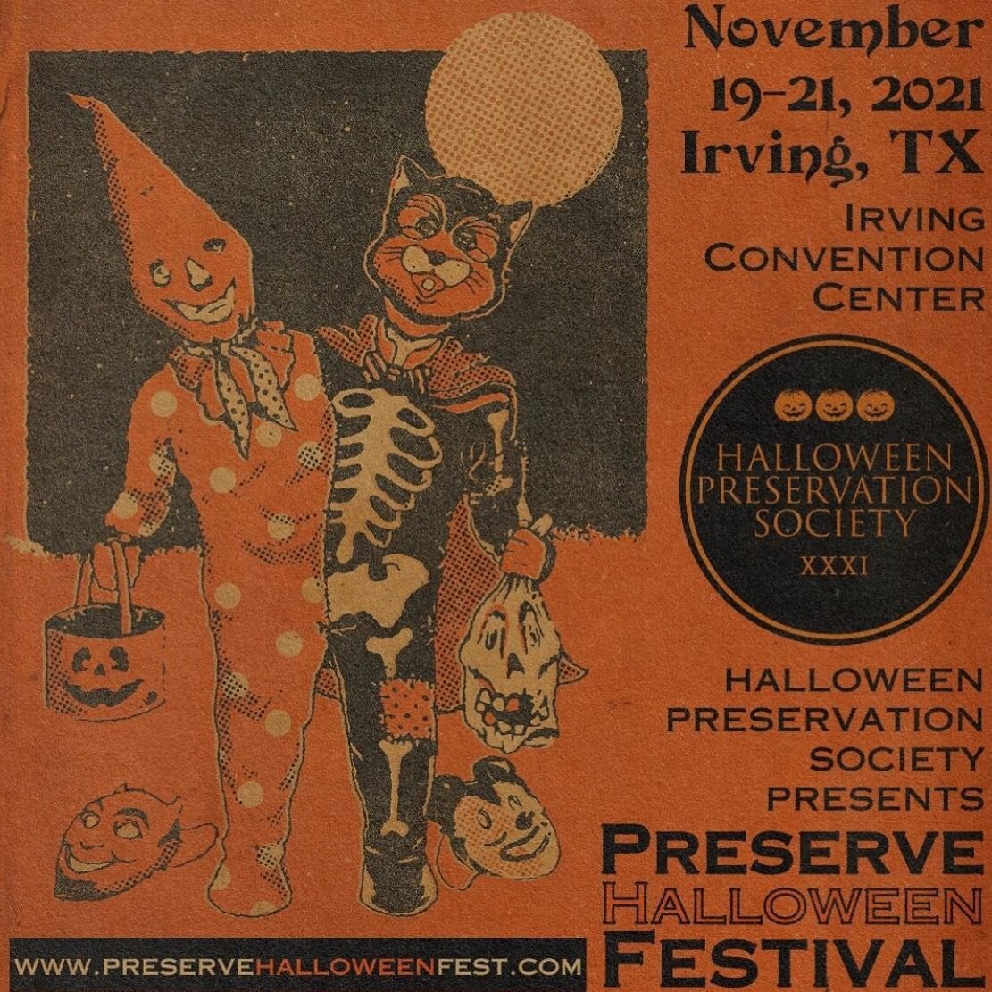 🎃 BIG NEWS! 🎃

@marvelandmoon will be at the @preservehalloween festival this fall! 

I'm super excited for this weekend of Halloween fun in November! A great way to keep the party going &amp; beat those post-Halloween blues! 

Texas folk, will you