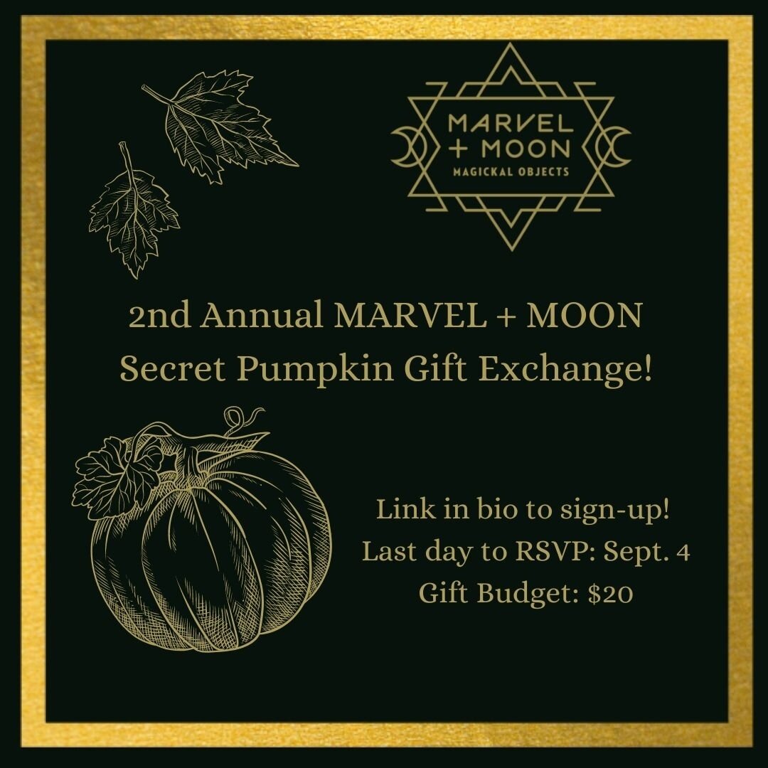 🎃 2nd Annual Secret Pumpkin 🎃⁠
⁠
It is back! This was such fun last year &amp; so many of you reached out to tell me it was such a treat! I loved hosting this Spooky-Fall-themed gift exchange. Let's keep the fun going this year!⁠
⁠
🎃 Link in bio t