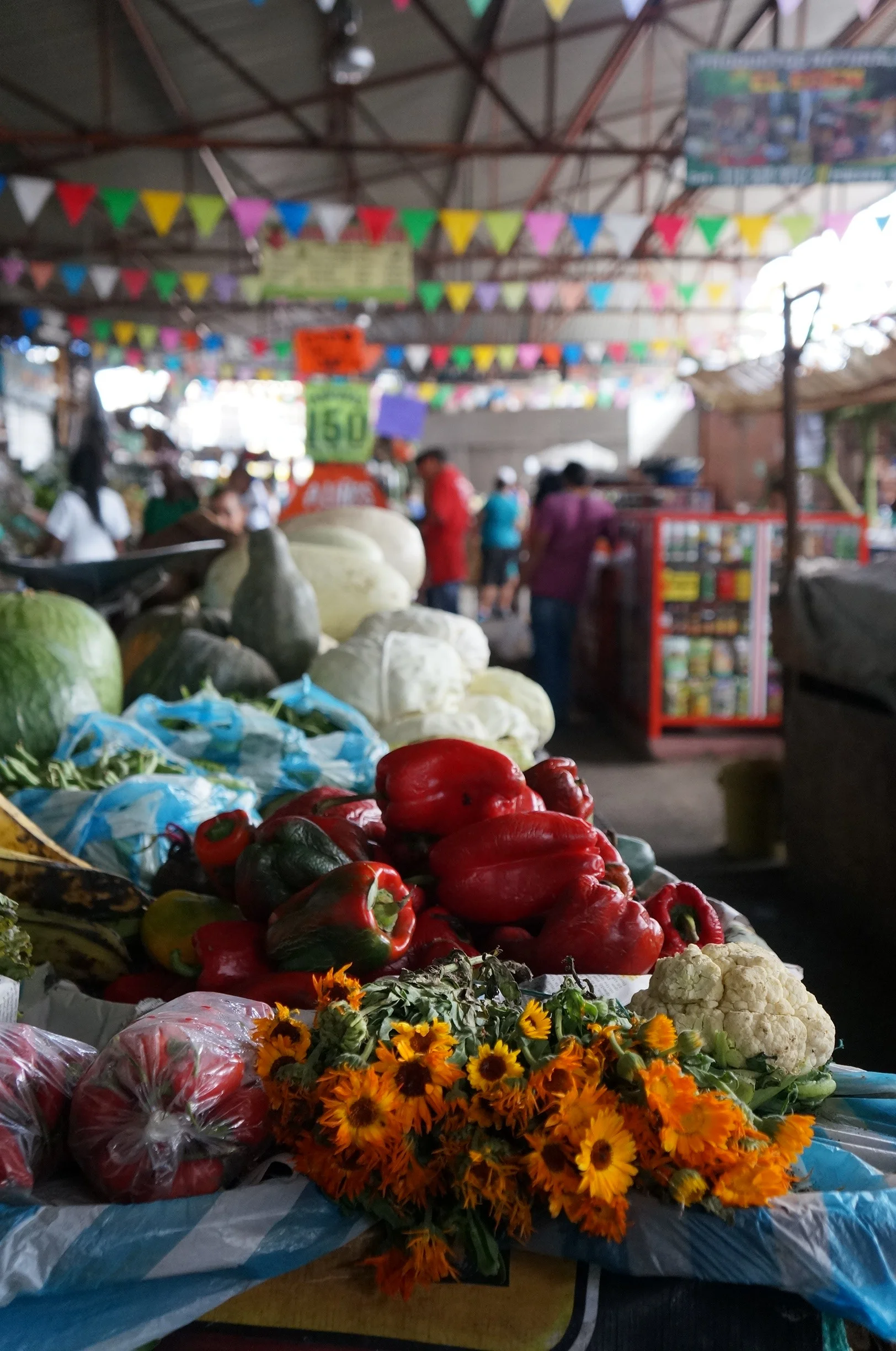 Cali produce market.