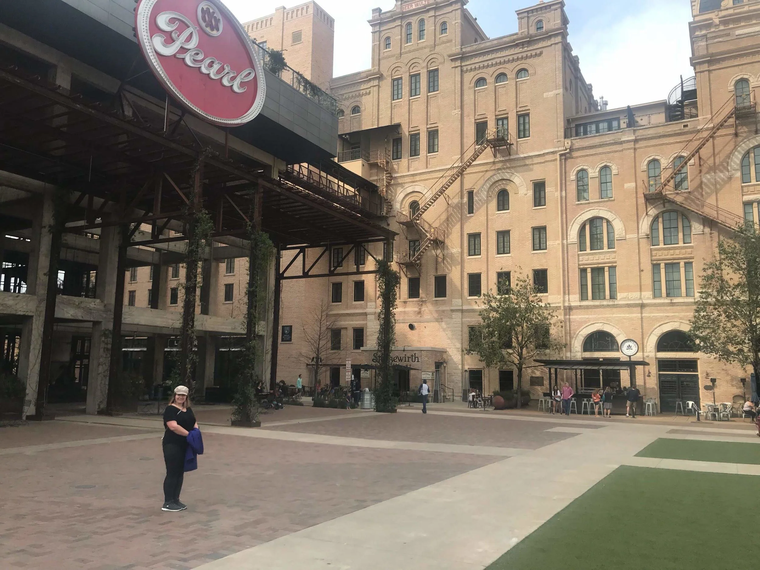 The Pearl Farmers Market complex, complete with brewery.