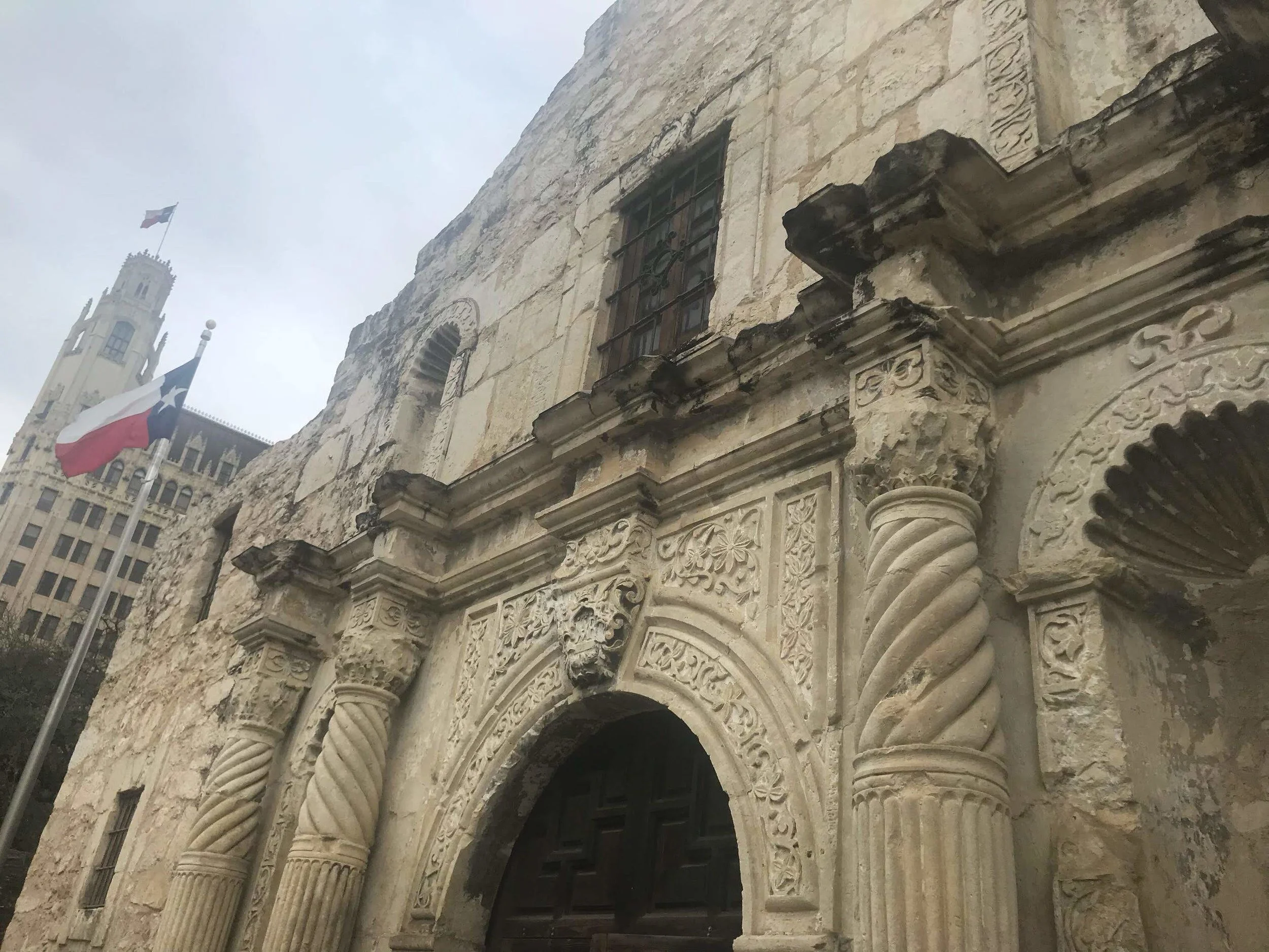 The historic Alamo in San Antonio.