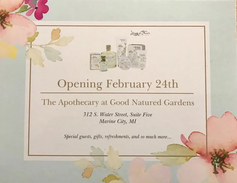 The Apothecary at Good Natured Gardens - Grand Opening
