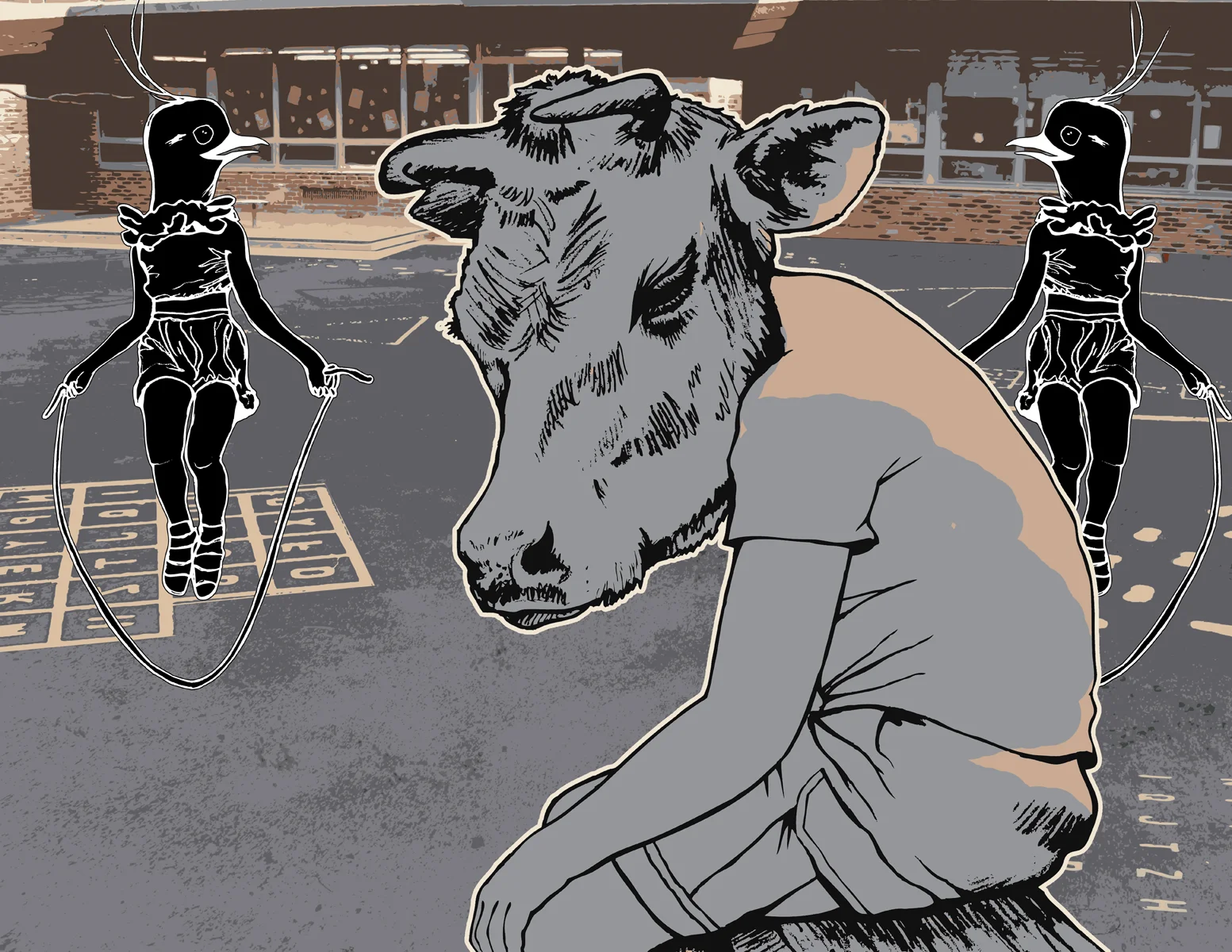 The Forlorn Bull-Boy