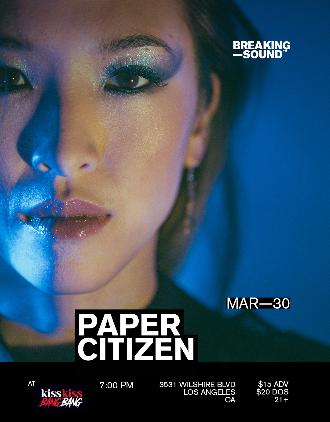 BREAKING SOUND: PAPER CITIZEN @ KKBBLA [Single Release Show]