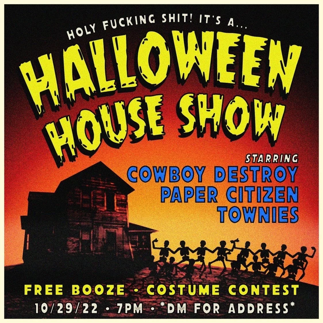 HALLOWEEN HOUSE SHOW