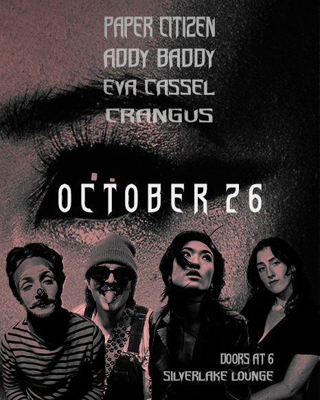 Paper Citizen Halloween Show @ Silverlake Lounge