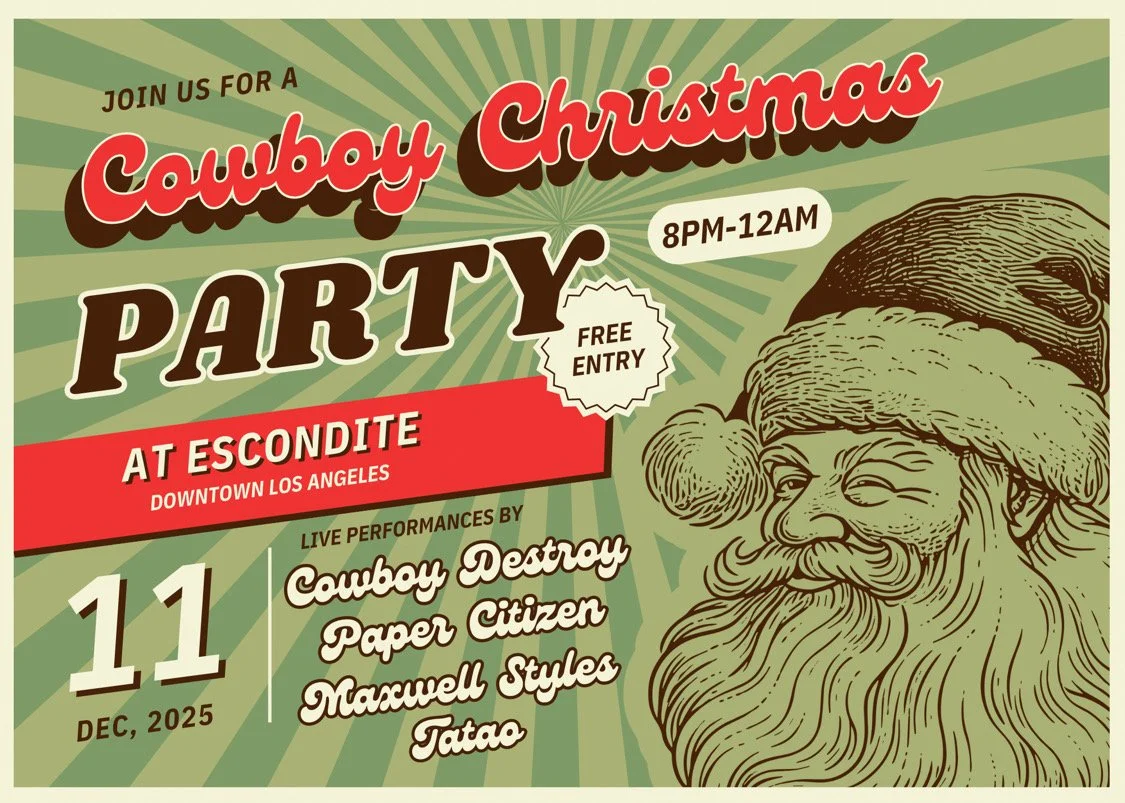 Cowboy Christmas Party