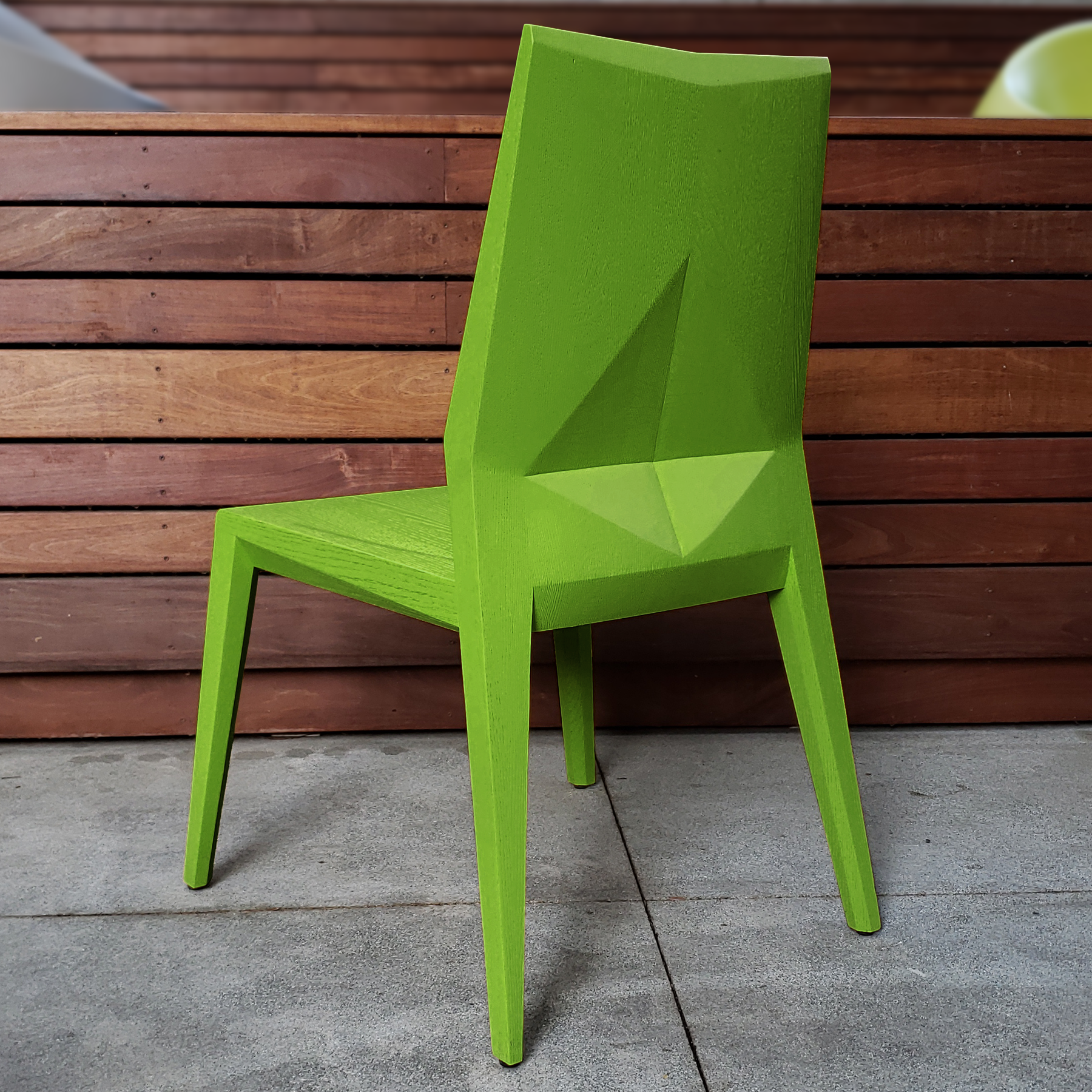 November Chair in Lush finish