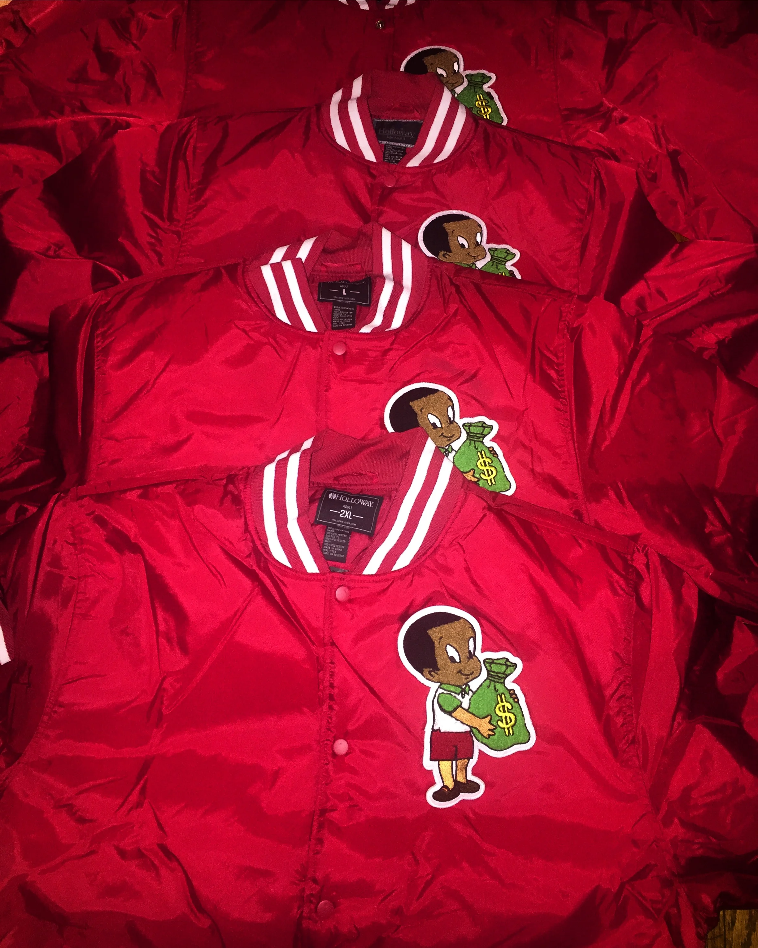Bomber Varsity Red
