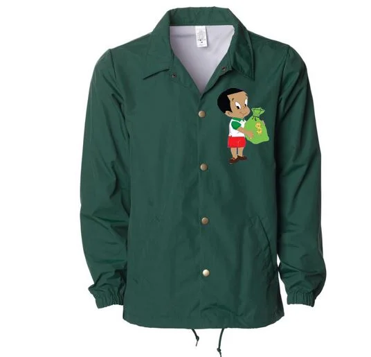 Green Coach Jacket