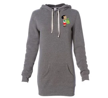 Nickel Hooded Pullover Dress