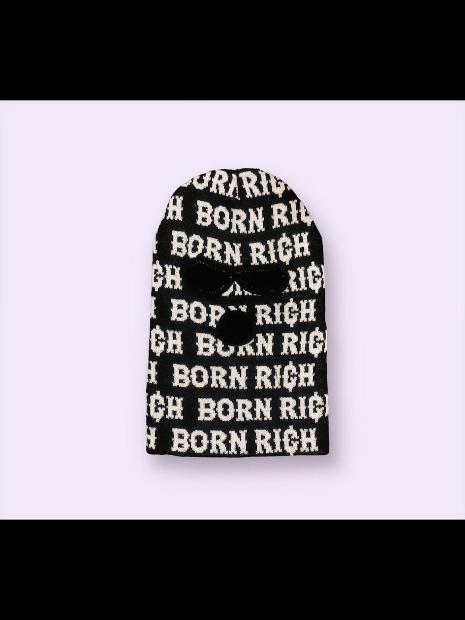 Born Rich Ski Mask