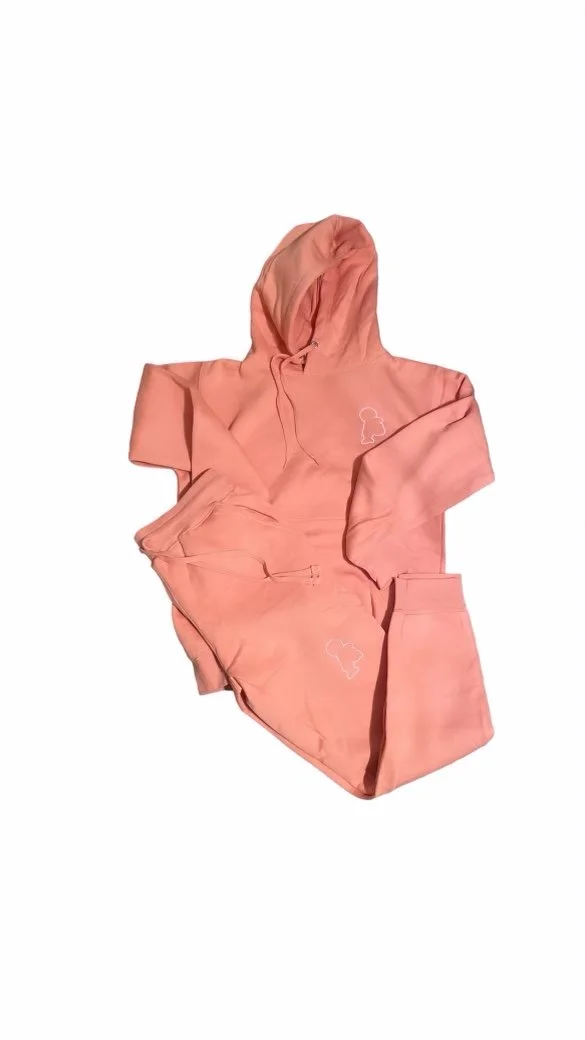 Peach silhouette  Born Rich