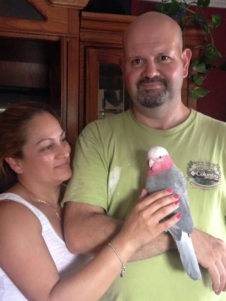Rosie chose her loving family in June 2016.