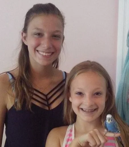 Louis gained two amazing sisters who have been doting on him daily since his adoption in August 2016!