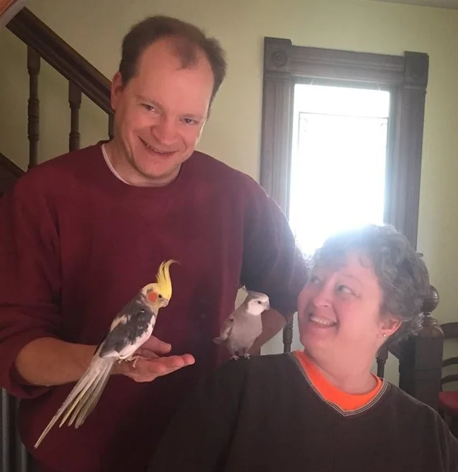 Congrats to Sunshine and Frosty who chose their loving family in November 2016!