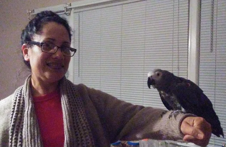 Congrats to Smokey who chose his mom in November 2016 and is being super spoiled every day!!