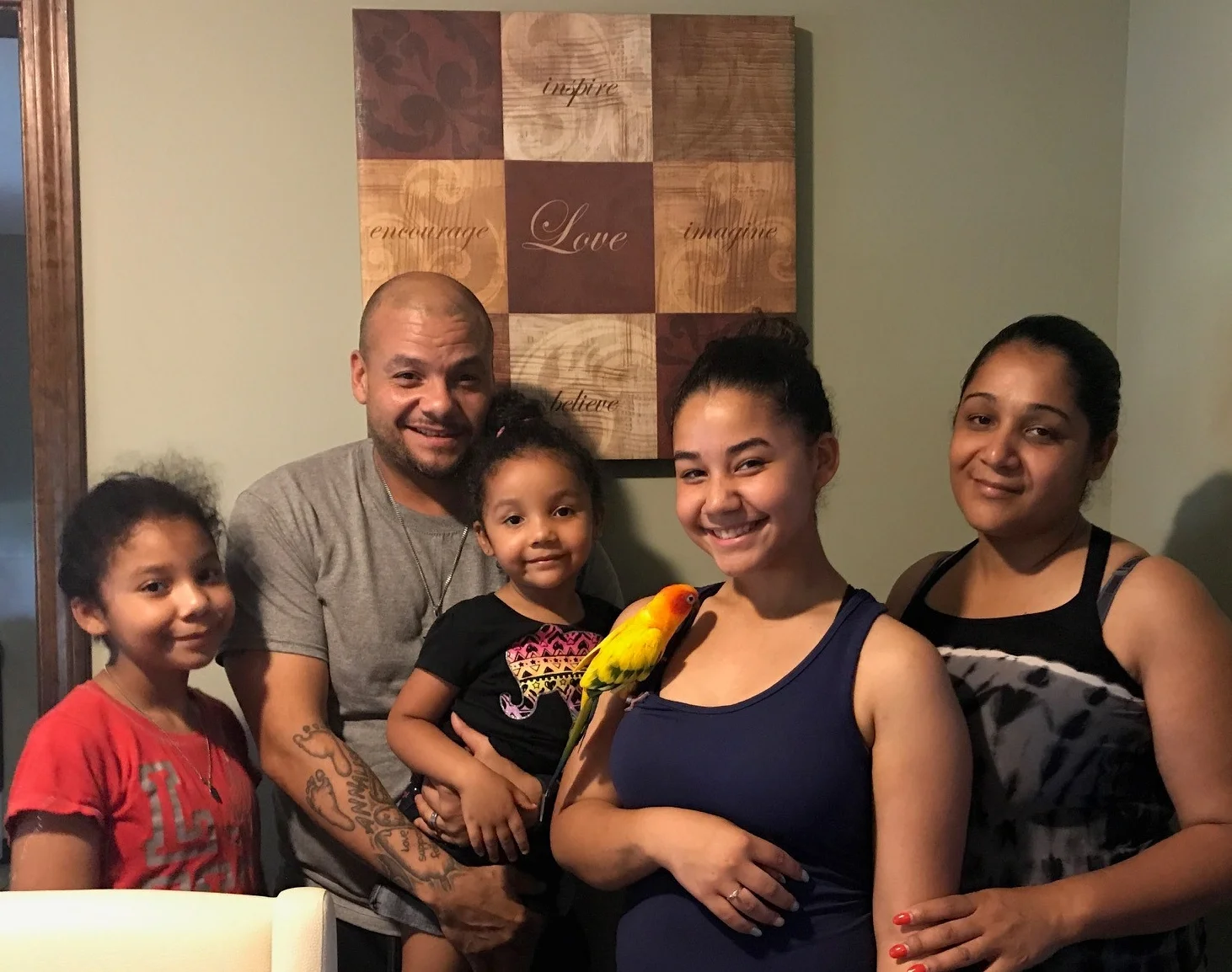 Tula chose her loving family in June 2017!!