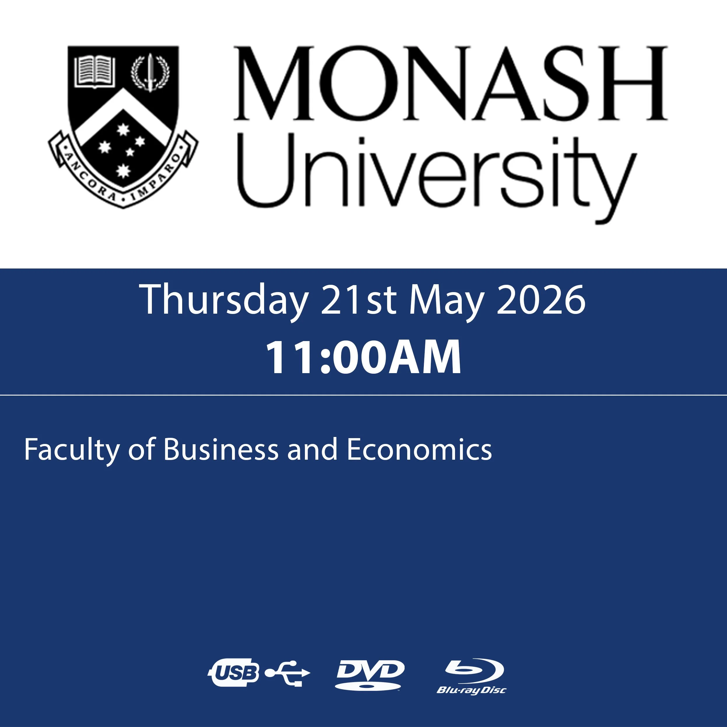 2026 Thursday May 21st, 11am Graduation Ceremony