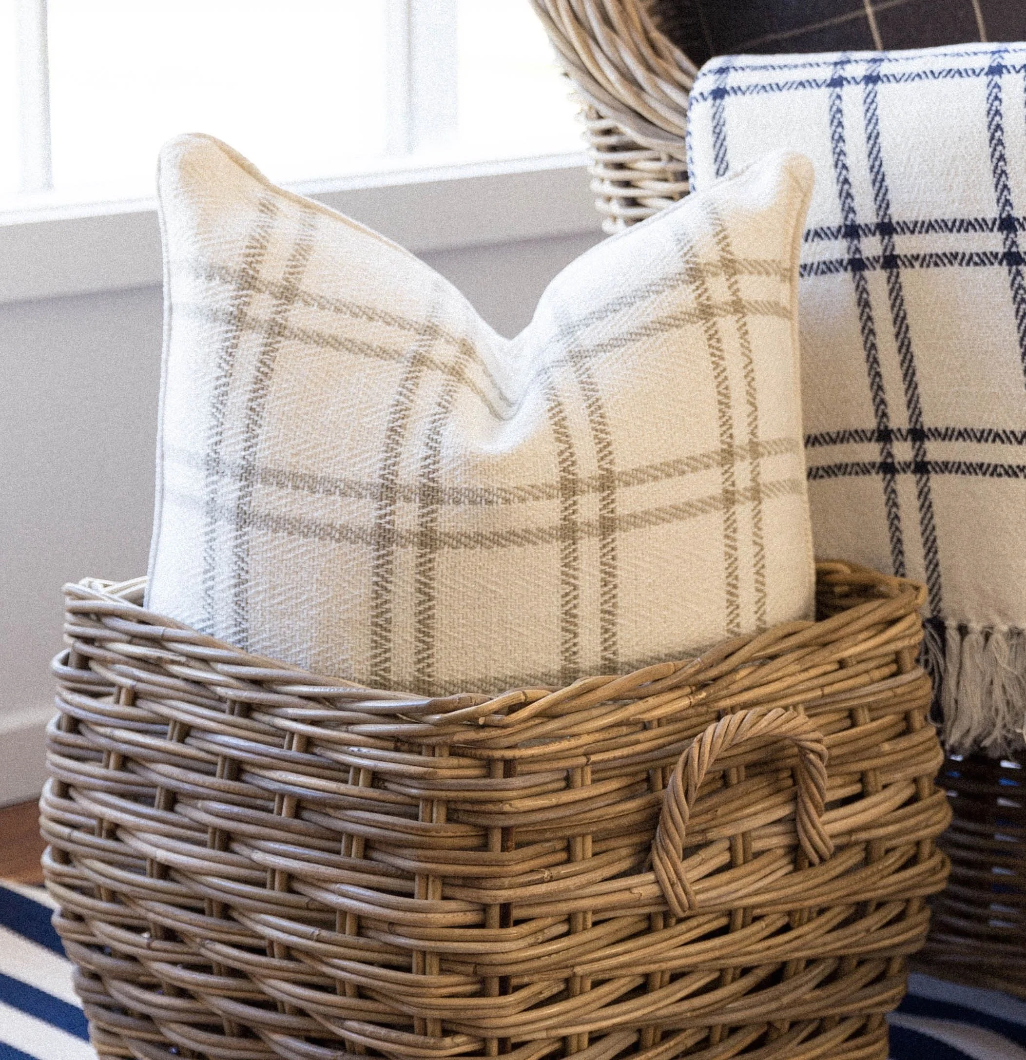 Check Lodge Beige Cushion.jpg