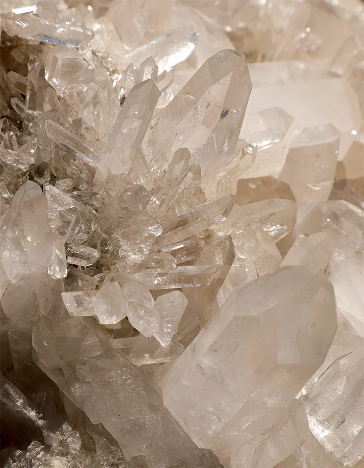 quartz crystal points