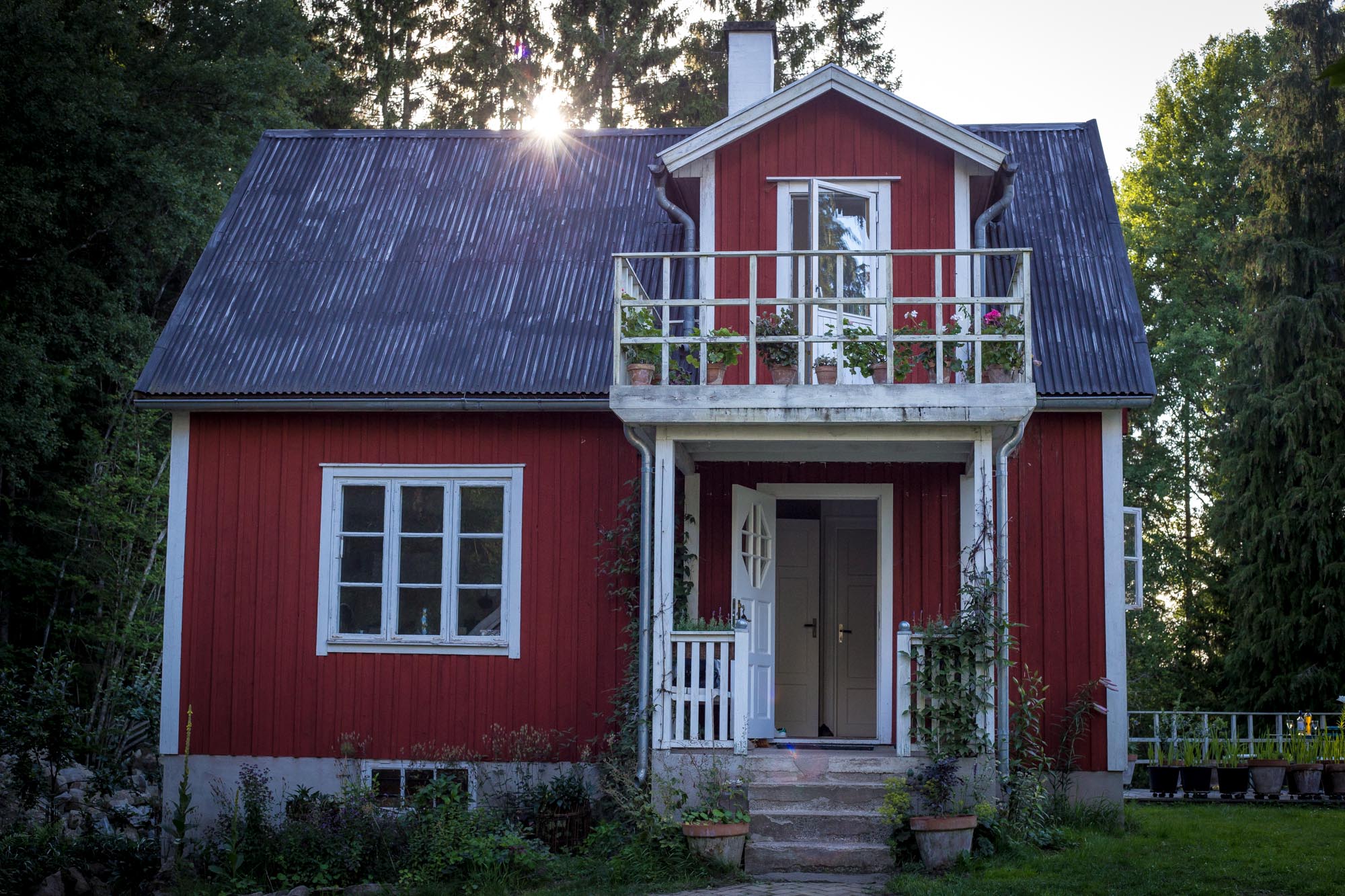 Our friends house in Bräkne-Hoby, Sweden.