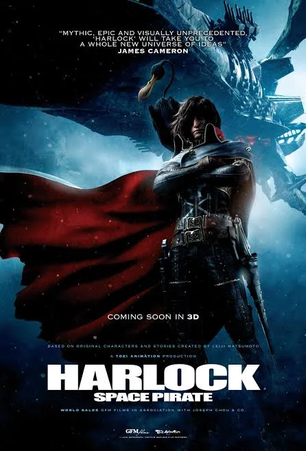 Harlock: Space Pirate Poster