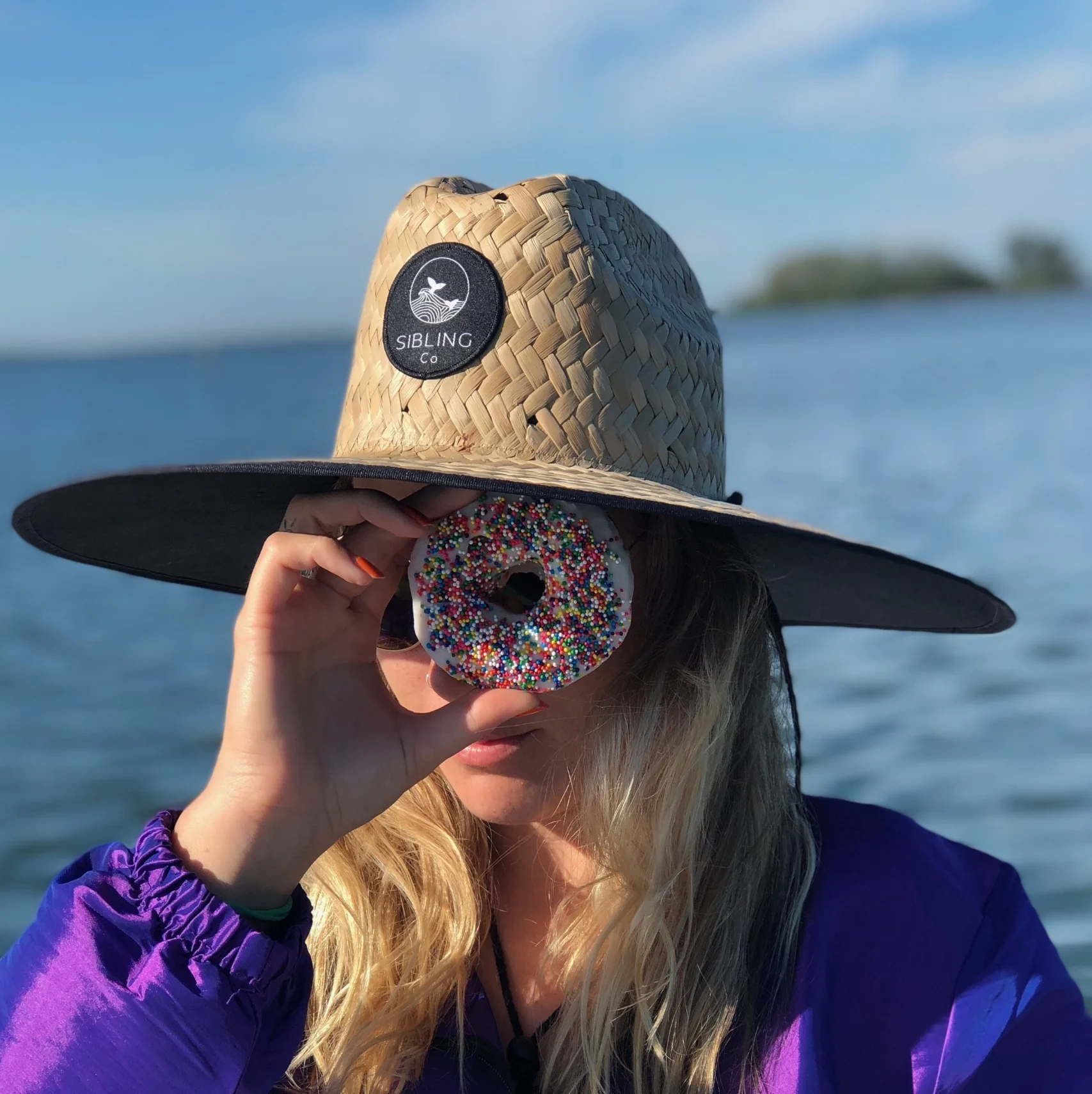 Sofia donut Sibling Co hat.JPG