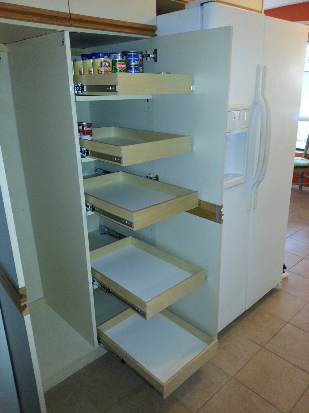 Pull Out & Slide Out Shelves in Elk Grove, CA - ALL ORGANIZED
