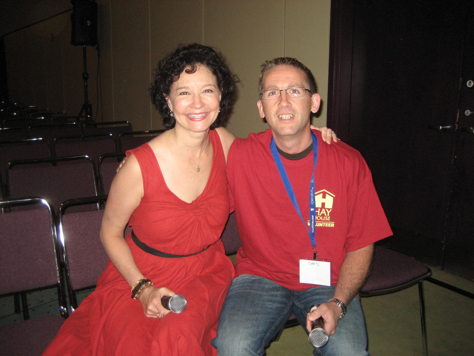 Sonia Choquette and myself in 2010...