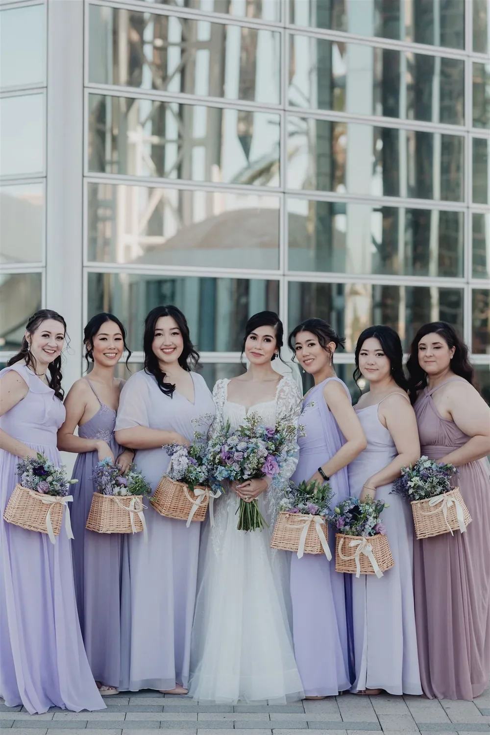 Bridal Party Bouquet (basket)