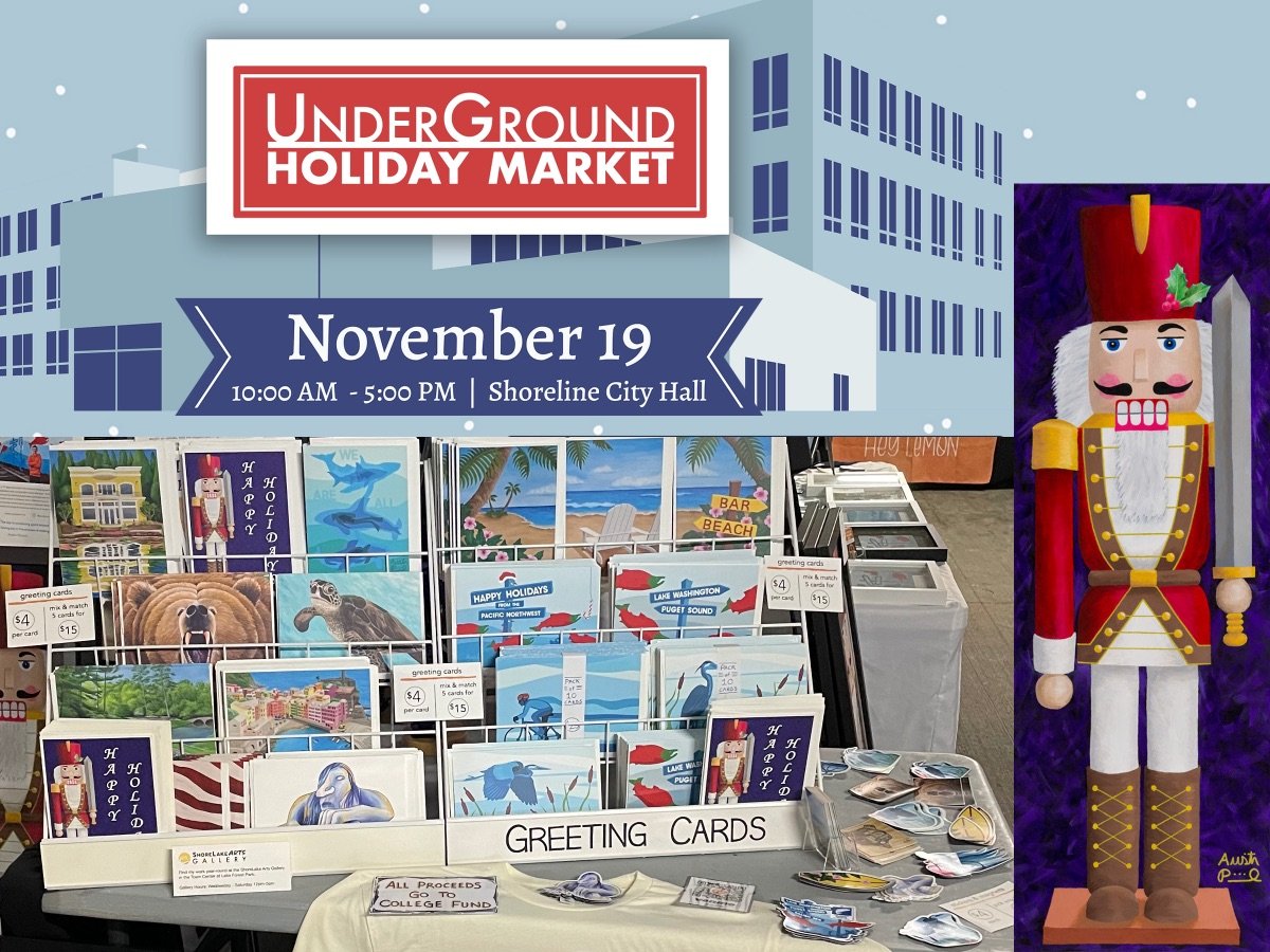 Nov 19 - Shoreline Underground Holiday Market