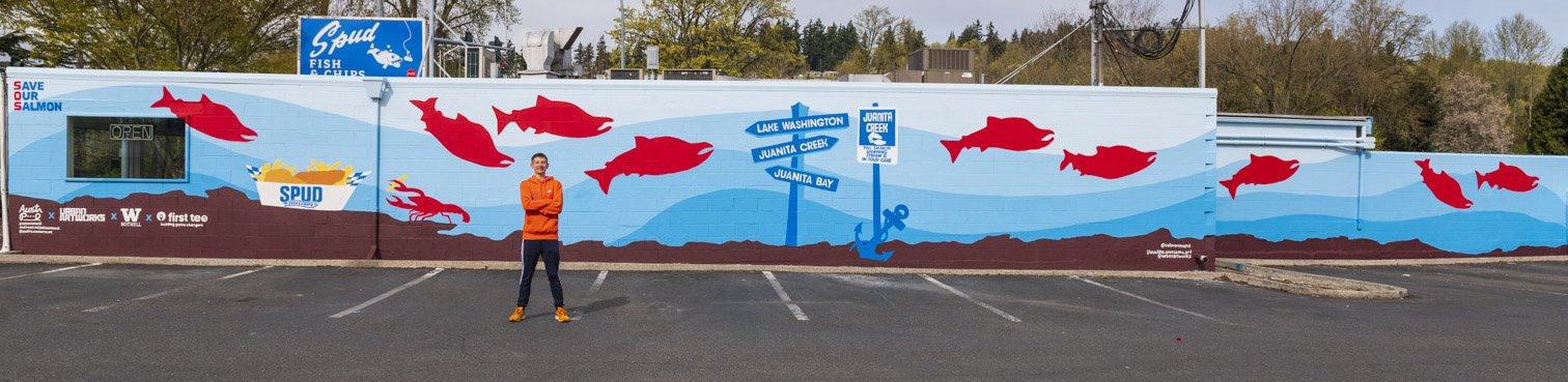 SAVE OUR SALMON MURALS