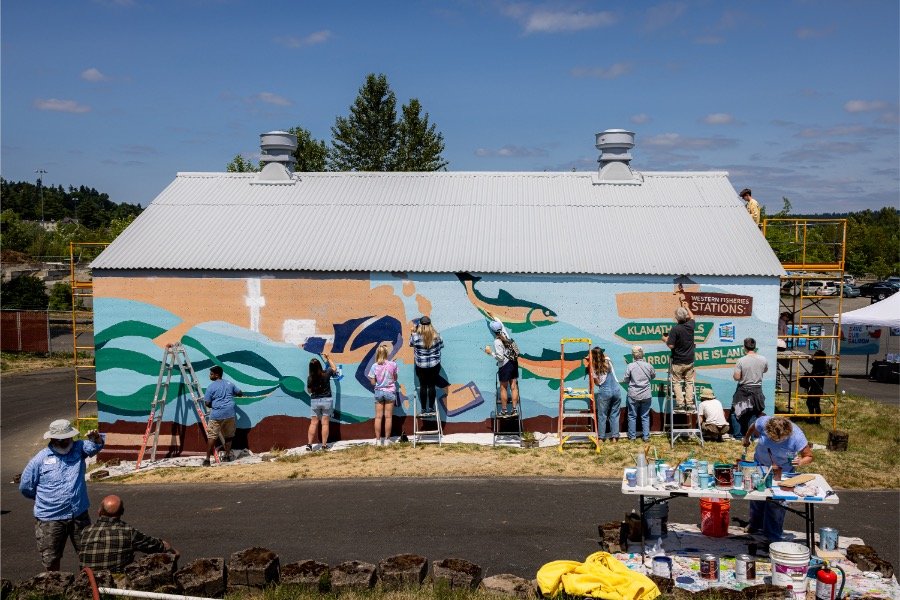 July 8 - USGS Mural Community Paint Day