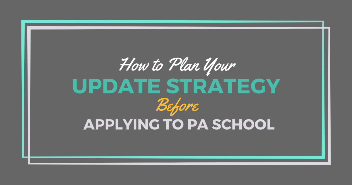 How to Tackle Your Supplemental Applications｜Be a Physician Assistant